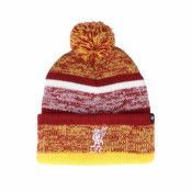 47 Brand - Football Röd pom Beanie - Liverpool Northward Razor Red/Yellow Pom @ Hatstore