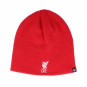 47 Brand - Football Röd traditionalbeanie Beanie - Liverpool Knit Red/White Beanie @ Hatstore