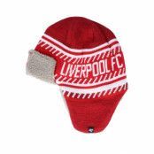 47 Brand - Football Röd trapper Beanie - Liverpool Ice Cap Razor Red Trapper @ Hatstore