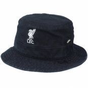 47 Brand - Football Svart bucket Hatt - Liverpool FC Black Bucket @ Hatstore