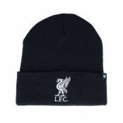 47 Brand - Football Svart cuff Beanie - Liverpool FC Haymaker Metallic Knit Black Cuff @ Hatstore