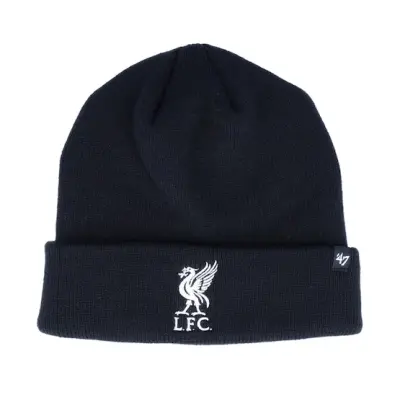 47 Brand - Football Svart cuff Beanie - Liverpool FC Knit Black Cuff @ Hatstore