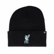 47 Brand - Football Svart cuff Beanie - Liverpool Haymaker Black Cuff @ Hatstore