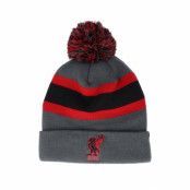 47 Brand - Football Svart pom Beanie - Liverpool Breakaway Charcoal/Red Pom @ Hatstore