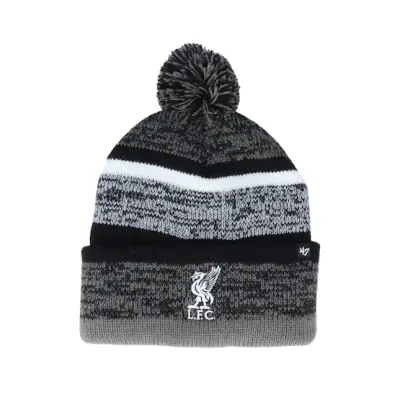 47 Brand - Football Svart pom Beanie - Liverpool Northward Black Pom @ Hatstore