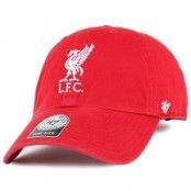 Keps Liverpool FC Liverbird Clean Up Red Adjustable - 47 Brand - Röd Reglerbar