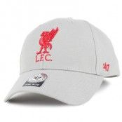 Keps Liverpool FC MVP Grey Adjustable - 47 Brand - Grå Reglerbar