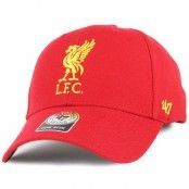 Keps Liverpool FC MVP Red Adjustable - 47 Brand - Röd Reglerbar