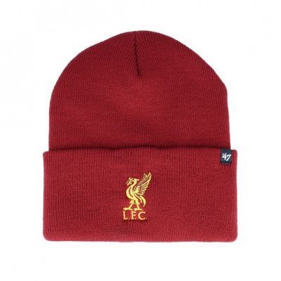 47 Brand - NHL Röd cuff Beanie - Liverpool FC Haymaker Knit Razor Red Cuff @ Hatstore