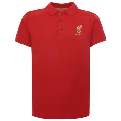 Liverpool Röd Polo Tröja Barn 7-8 år