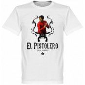 Liverpool T-shirt El Pistolero Barn Luis Suarez Vit 4 år