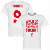 Liverpool T-shirt Firmino Walk On Barn Vit 2 år