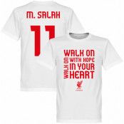 Liverpool T-shirt Salah Walk On Barn Mohamed Salah Vit 2 år
