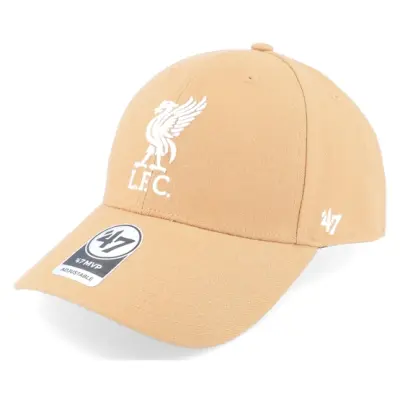 47 Brand - Football Beige adjustable Keps - Liverpool 47 Mvp Camel Adjustable @ Hatstore