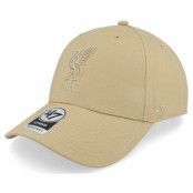 47 Brand - Football Beige adjustable Keps - Liverpool 47 Mvp Khaki Adjustable @ Hatstore