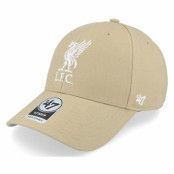 47 Brand - Football Beige adjustable Keps - Liverpool FC Mvp Khaki Adjustable @ Hatstore