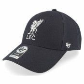 47 Brand - Football Blå adjustable Keps - Liverpool Ballpark 47 Mvp Navy Adjustable @ Hatstore