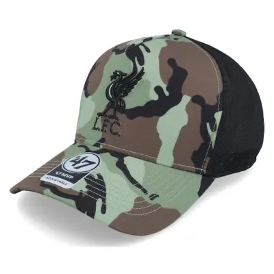 47 Brand - Football Camo adjustable Keps - Liverpool Sector Mesh'47 Mvp Dt Camo Trucker @ Hatstore
