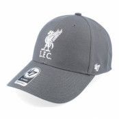 47 Brand - Football Grå adjustable Keps - Liverpool 47 Mvp Charcoal Adjustable @ Hatstore