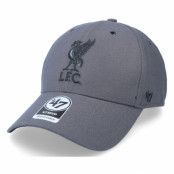 47 Brand - Football Grå adjustable Keps - Liverpool Aerial Mvp Charcoal Adjustable @ Hatstore