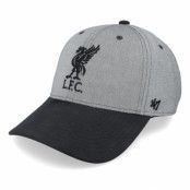 47 Brand - Football Grå adjustable Keps - Liverpool Carbide All In Grey/Black Adjutable @ Hatstore