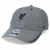 47 Brand - Football Grå adjustable Keps - Liverpool Defrost Mvp Charcoal/Black Adjustable @ Hatstore