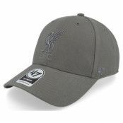 47 Brand - Football Grå adjustable Keps - Liverpool Epl-47 Mvp Charcoal Adjustable @ Hatstore