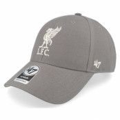 47 Brand - Football Grå adjustable Keps - Liverpool Epl Ballpark 47 Mvp Dark Grey Adjustable @ Hatstore