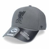 47 Brand - Football Grå adjustable Keps - Liverpool FC Cold Zone ‘47 Mvp Dp Charcoal Adjustable @ Hatstore