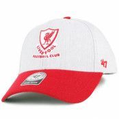 47 Brand - Football Grå adjustable Keps - Liverpool FC Munson MVP Grey Adjustable @ Hatstore