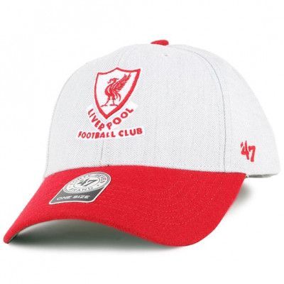 47 Brand - Football Grå adjustable Keps - Liverpool FC Munson MVP Grey Adjustable @ Hatstore