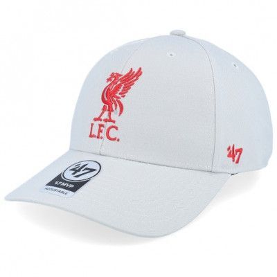 47 Brand - Football Grå adjustable Keps - Liverpool FC MVP Grey Adjustable @ Hatstore
