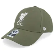 47 Brand - Football Grön adjustable Keps - Liverpool 47 Mvp Cap Sandalwood Adjustable @ Hatstore