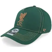 47 Brand - Football Grön adjustable Keps - Liverpool Contrast Stitch 47 Mvp Dt Dark Green A-frame Adjustable @ Hatstore