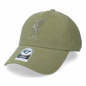 47 Brand - Football Grön adjustable Keps - Liverpool FC Mvp Sandalwood Adjustable @ Hatstore