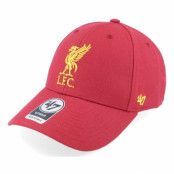 47 Brand - Football Röd adjustable Keps - Liverpool Ballpark'47 Mvp Red Adjustable @ Hatstore