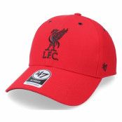 47 Brand - Football Röd adjustable Keps - Liverpool FC Aerial Mvp Red @ Hatstore