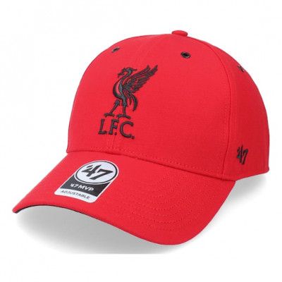 47 Brand - Football Röd adjustable Keps - Liverpool FC Aerial Mvp Red @ Hatstore