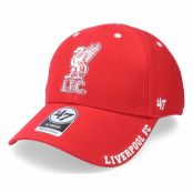 47 Brand - Football Röd adjustable Keps - Liverpool FC Defrost Mvp Red Adjustable @ Hatstore