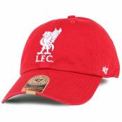 47 Brand - Football Röd flexfit Keps - Liverpool FC Red Franchise @ Hatstore