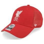 47 Brand - Football Röd trucker Keps - Liverpool Branson 47 Mvp Red Trucker @ Hatstore