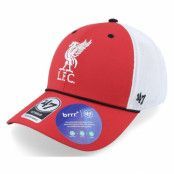 47 Brand - Football Röd trucker Keps - Liverpool Brrr Mesh Pop'47 Mvp Red/White Trucker @ Hatstore