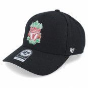 47 Brand - Football Svart adjustable Keps - Hatstore Exclusive Liverpool FC Crest Black DP Adjustable @ Hatstore