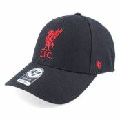 47 Brand - Football Svart adjustable Keps - Liverpool Ballpark'47 Mvp Black Adjustable @ Hatstore