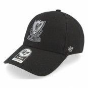 47 Brand - Football Svart adjustable Keps - Liverpool Black Adjustable @ Hatstore