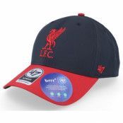 47 Brand - Football Svart adjustable Keps - Liverpool Brrr Tt 47 Mvp Black/Red Adjustable @ Hatstore