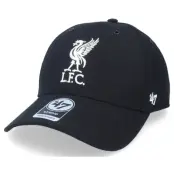 47 Brand - Football Svart adjustable Keps - Liverpool FC Aerial Mvp Black Adjustable @ Hatstore