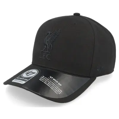 47 Brand - Football Svart adjustable Keps - Liverpool FC Cold Zone ‘47 Mvp Dp Black Adjustable @ Hatstore