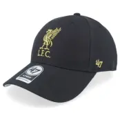 47 Brand - Football Svart adjustable Keps - Liverpool Metallic 47 Mvp Cap Black Adjustable @ Hatstore