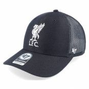 47 Brand - Football Svart trucker Keps - Liverpool 47 Black Trucker @ Hatstore